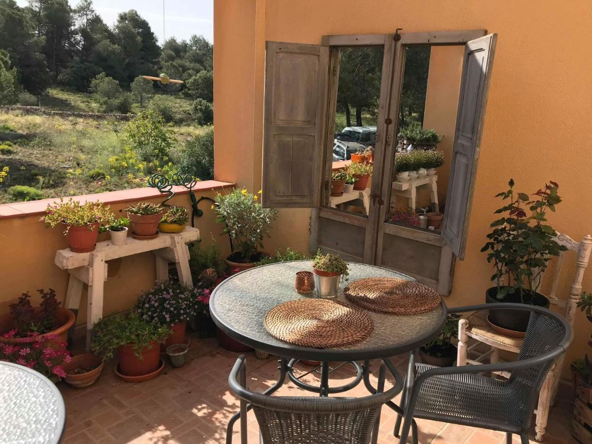 Casa Las 2 Salchichas Bocairent Eksteriør billede