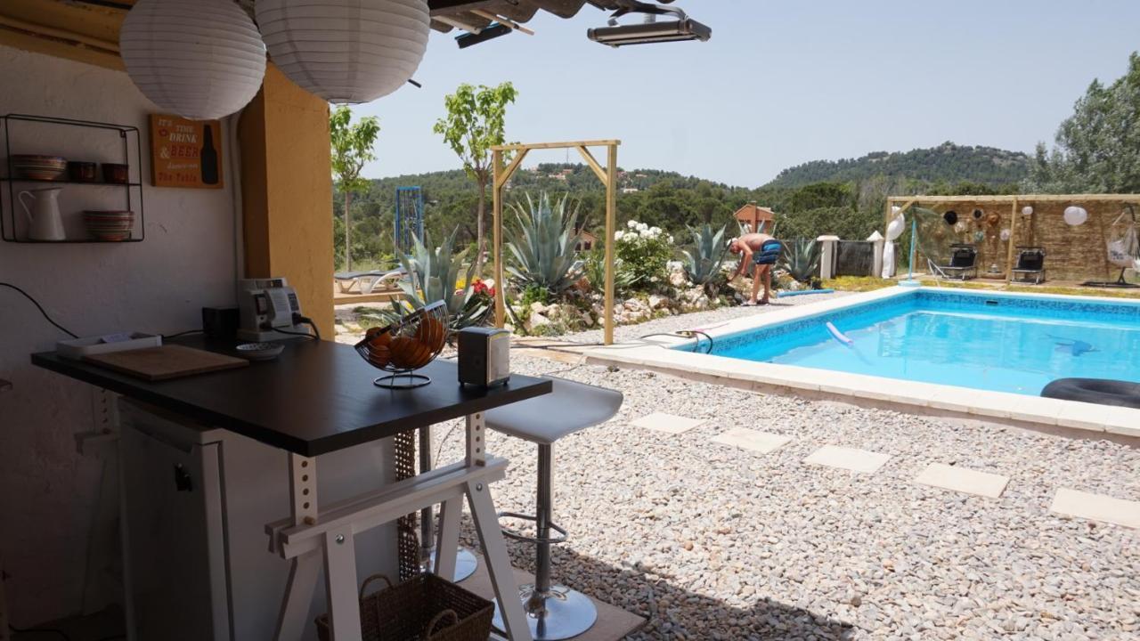 Casa Las 2 Salchichas Bocairent Eksteriør billede